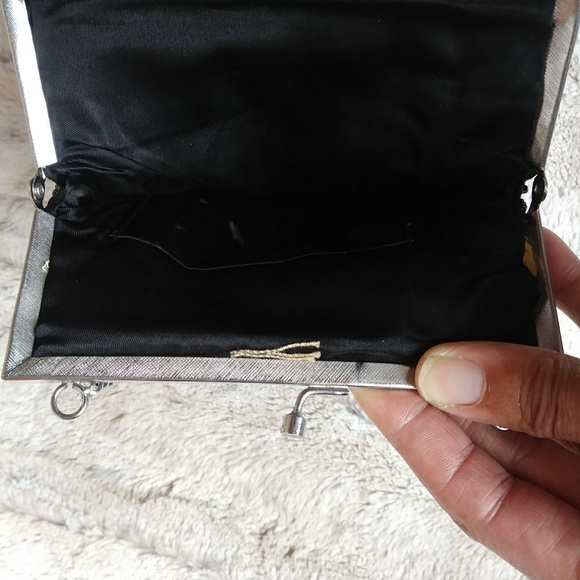 ❤️😘💞😍Black Beaded Clutch😍😍 - Picture 5 of 6